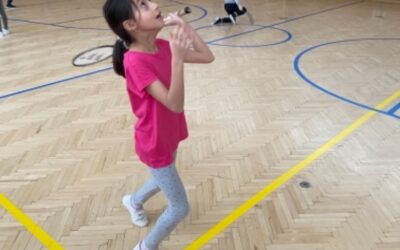 Učíme se badminton – 2. B