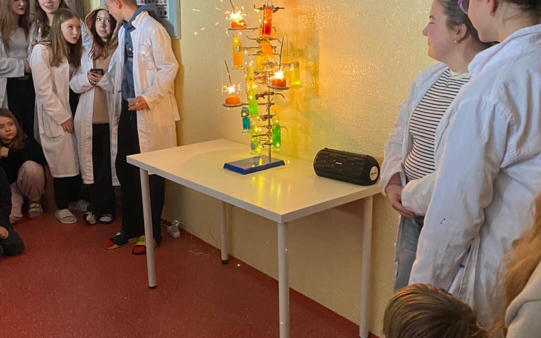 9.M Vánoční chemický stromeček