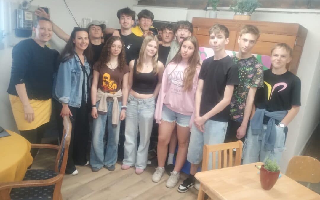 Návštěva 9.M v teplickém SWAPu