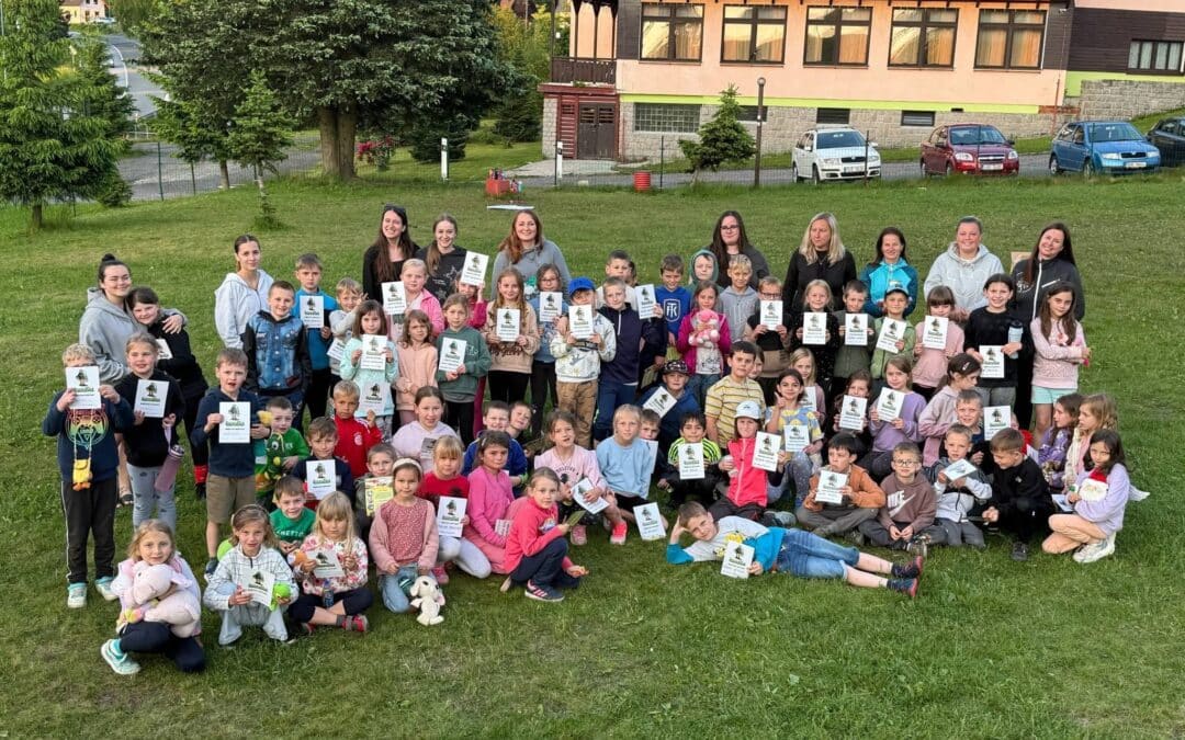 Pozdravy ze školy v přírodě v Kořenově
